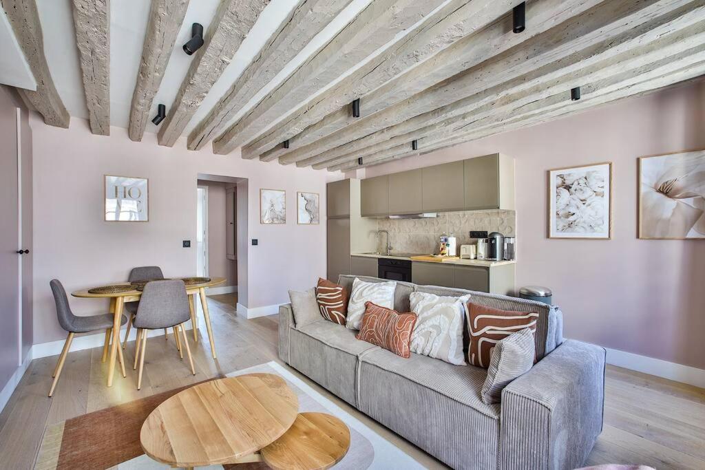 Appartamento 41.Typical Parisian Flat#4Pers#Le Marais#Beaubourg Esterno foto